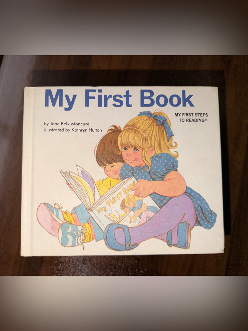 Vintage "My First Steps to Reading" hardcover book set by Jane Belk Moncure (Ill